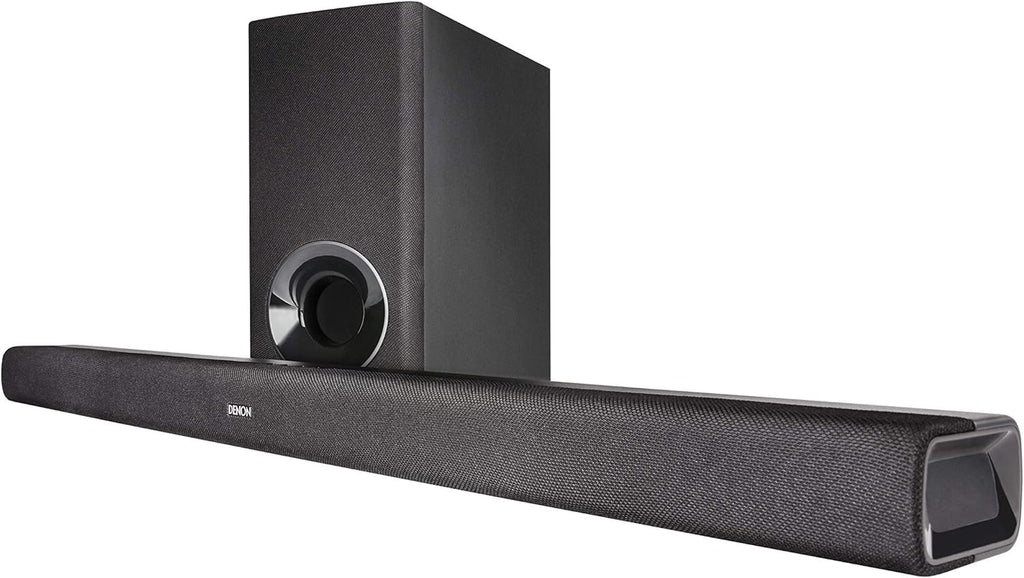 Denon DHT-S316 0.3 Watt 2.1 Channel Wireless Bluetooth Soundbar with Dolby Digital and DTS (Black)