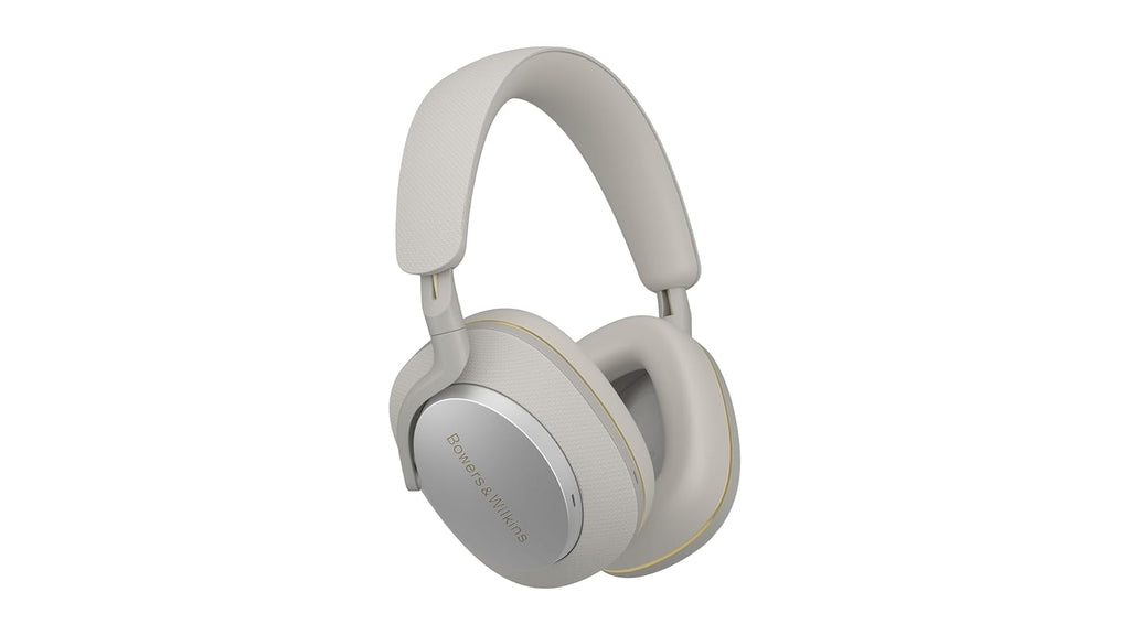 Bowers & Wilkins Px7 S2e Over-Ear Headphones - Enhanced Noise Cancellation & Transparency Mode, Crystal-Clear Calls, Bluetooth, 30-Hour Playback, Cloud Grey