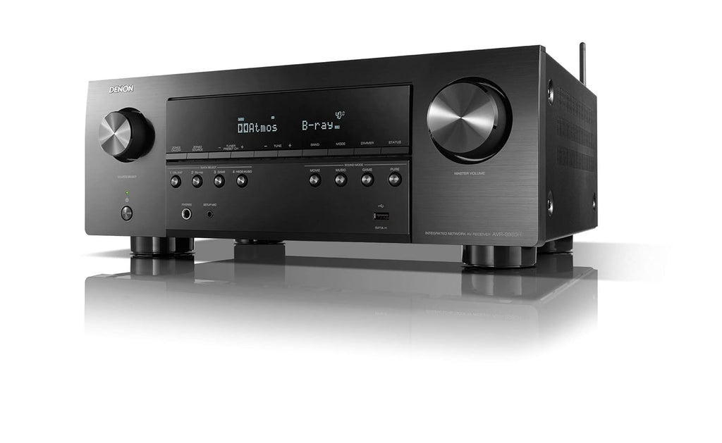 Denon Avr-s960h 7.2 Channel 8k Av Receiver With 3d Audio, Voice Control And Heos Built-in