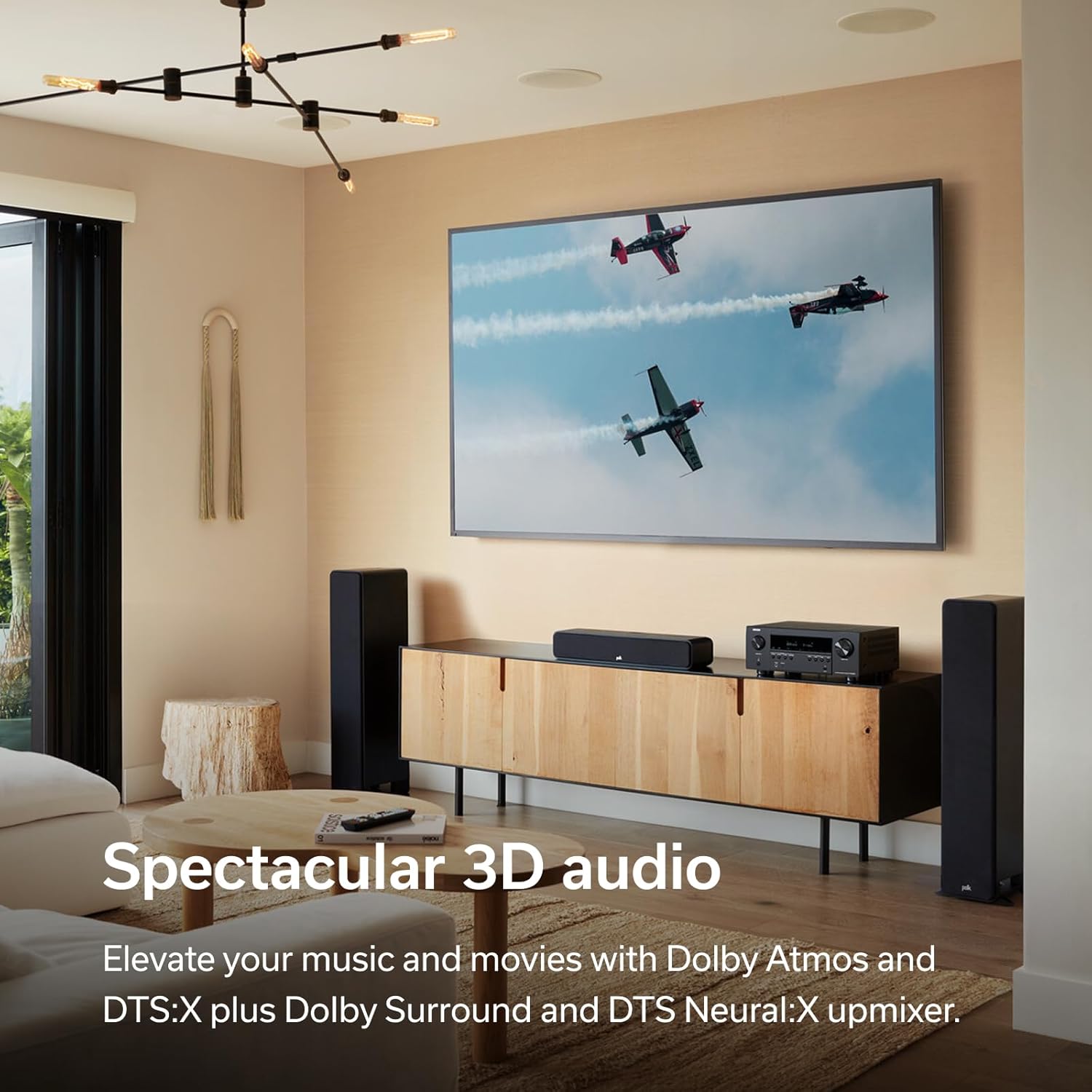 Denon Avr-S970H 8K Ultra Hd 7.2 Channel (90Watt X 7) Av Wireless Receiver - Built For Gaming, Music Streaming, 3D Audio & Video, Alexa + Heos, Black