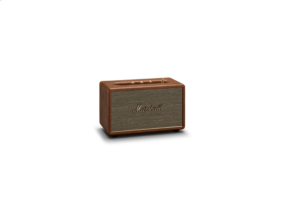 Marshall Acton III 60 W Bluetooth Powered Home Speaker, Brown