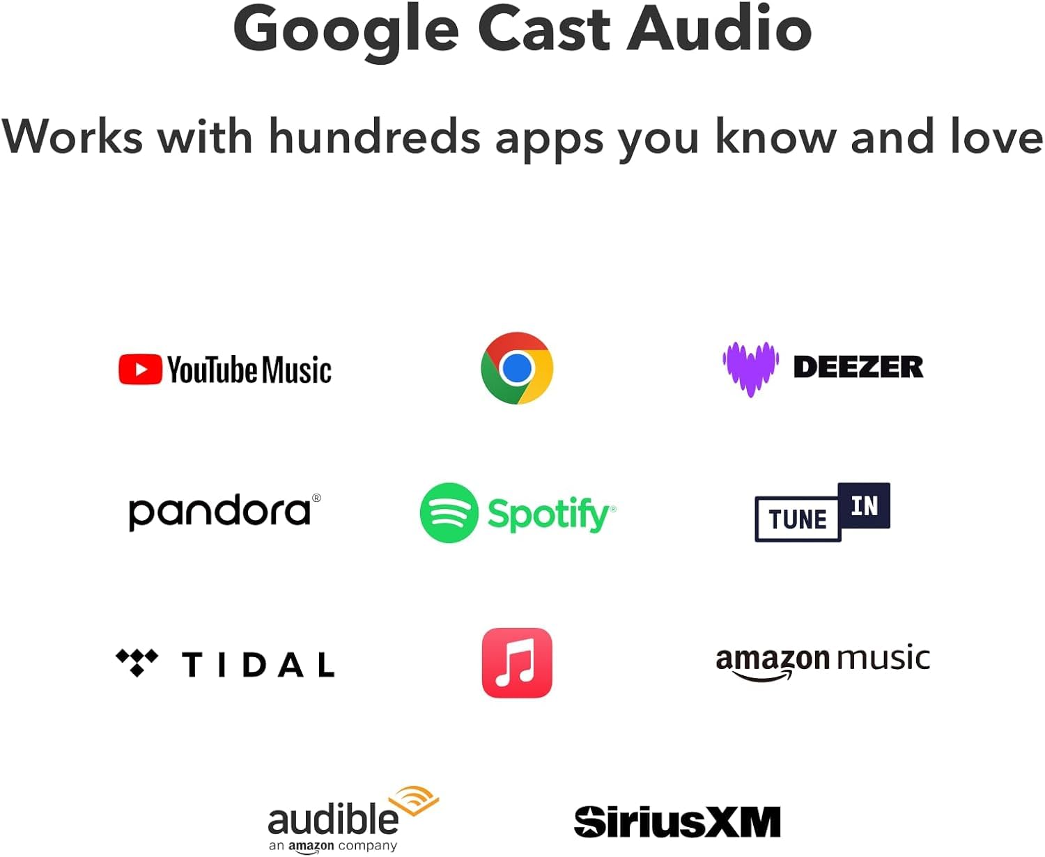 WiiM Pro AirPlay 2 Receiver, Chromecast Audio, Multi-Zone WiFi Streamer, Compatible with Alexa, Siri and Google Assistant, Stream Hi-Res Audio from Spotify, Amazon Music, Tidal and etc.