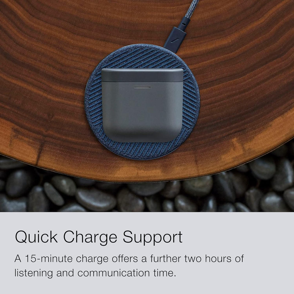 Bowers & Wilkins Pi5 S2 Wireless True Wireless Noise Cancelling Headphones with Bluetooth, aptX, Active Noise Cancelling (ANC) and Integrated Microphones // Storm Grey