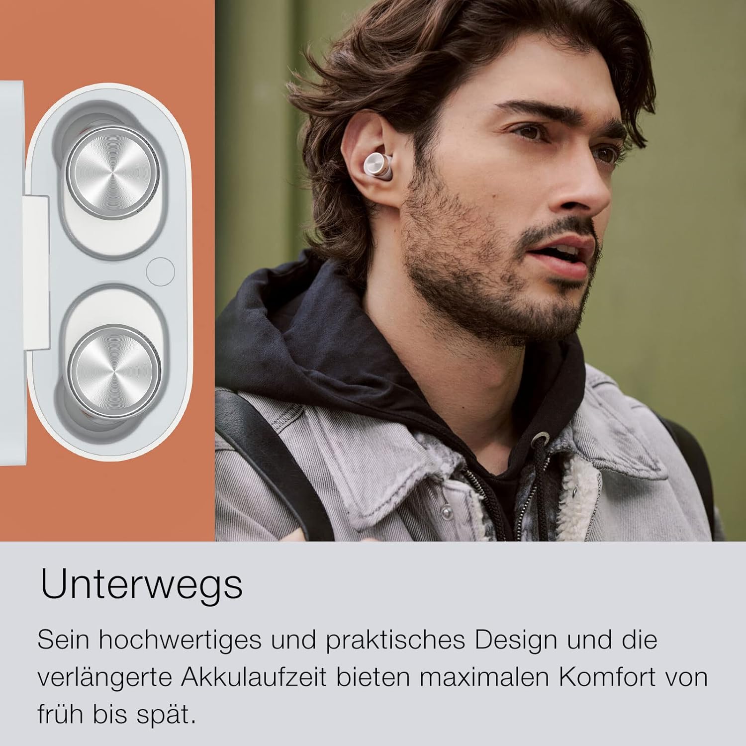 Bowers & Wilkins Pi5 S2 True Wireless Earbuds - Active Noise Cancellation, Qualcomm aptX Technology, Bluetooth, Crystal-Clear Calls, Wireless & 15-Minute Quick Charging, Cloud Grey