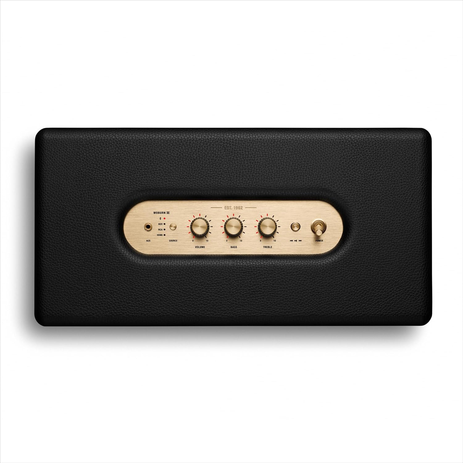 Marshall Woburn III Wired Connectivity Home Speaker with HDMI Input, Bluetooth 5.2 & RCA or 3.5mm Input - Black