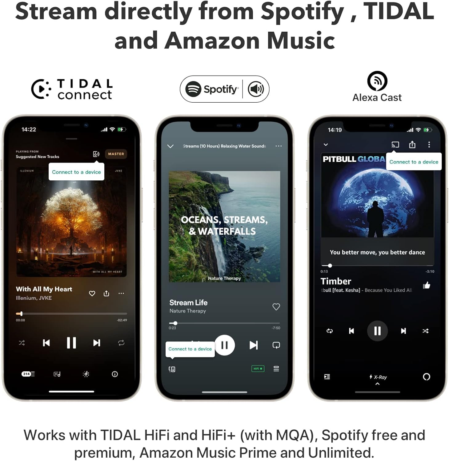 WiiM Pro AirPlay 2 Receiver, Chromecast Audio, Multi-Zone WiFi Streamer, Compatible with Alexa, Siri and Google Assistant, Stream Hi-Res Audio from Spotify, Amazon Music, Tidal and etc.